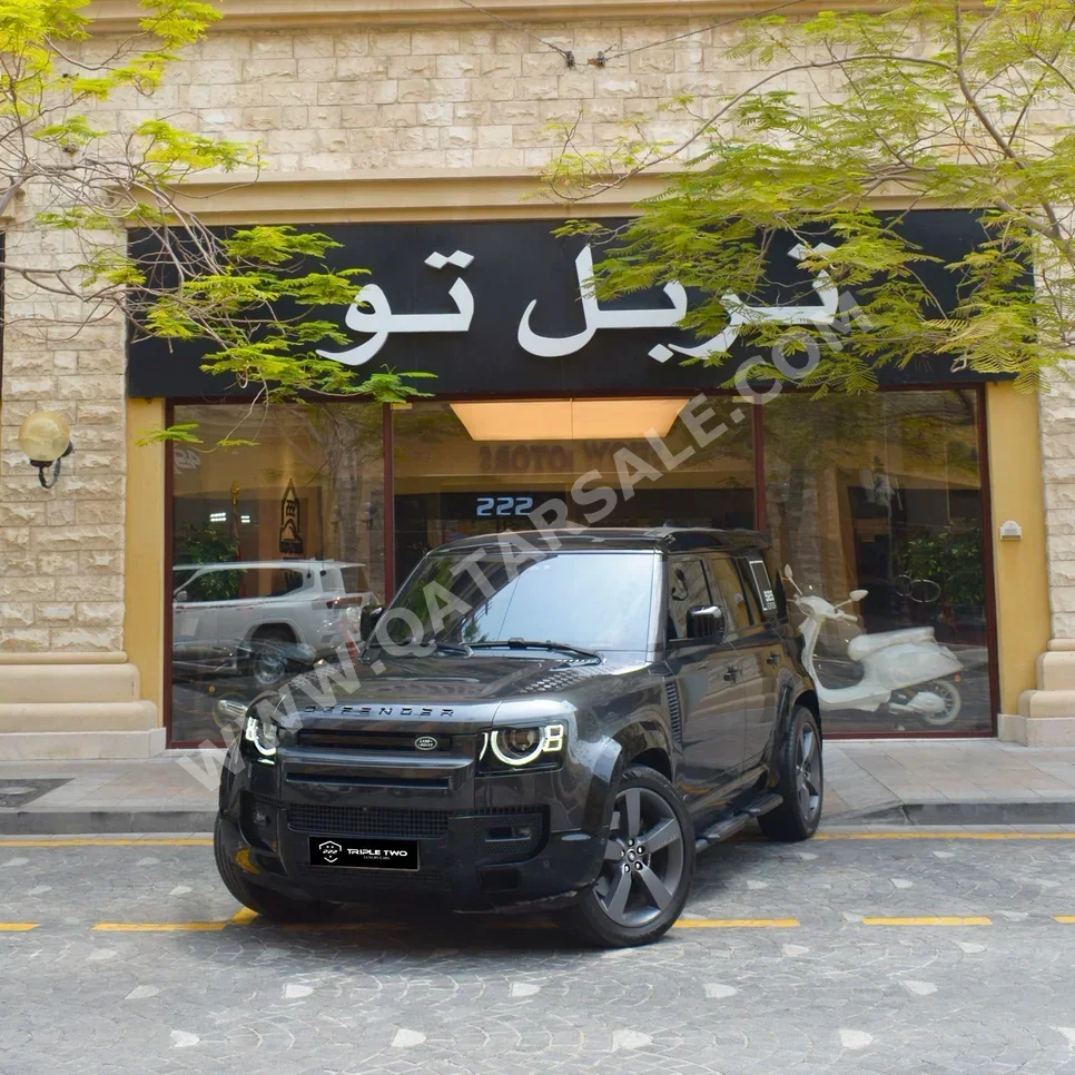 لاند روفر  ديفيندر  110 اتش اس اي  2025  اوتوماتيك  22,000 كم  8 سلندر  دفع رباعي  اس يو في  رمادي كاربيثيان  تحت الضمان