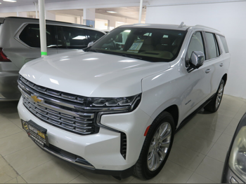 Chevrolet  Tahoe  Premier  2022  Automatic  42,000 Km  8 Cylinder  Four Wheel Drive (4WD)  SUV  White  With Warranty