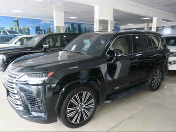 Lexus  LX  600 Luxury  2024  Automatic  42,000 Km  6 Cylinder  Four Wheel Drive (4WD)  SUV  Black  With Warranty
