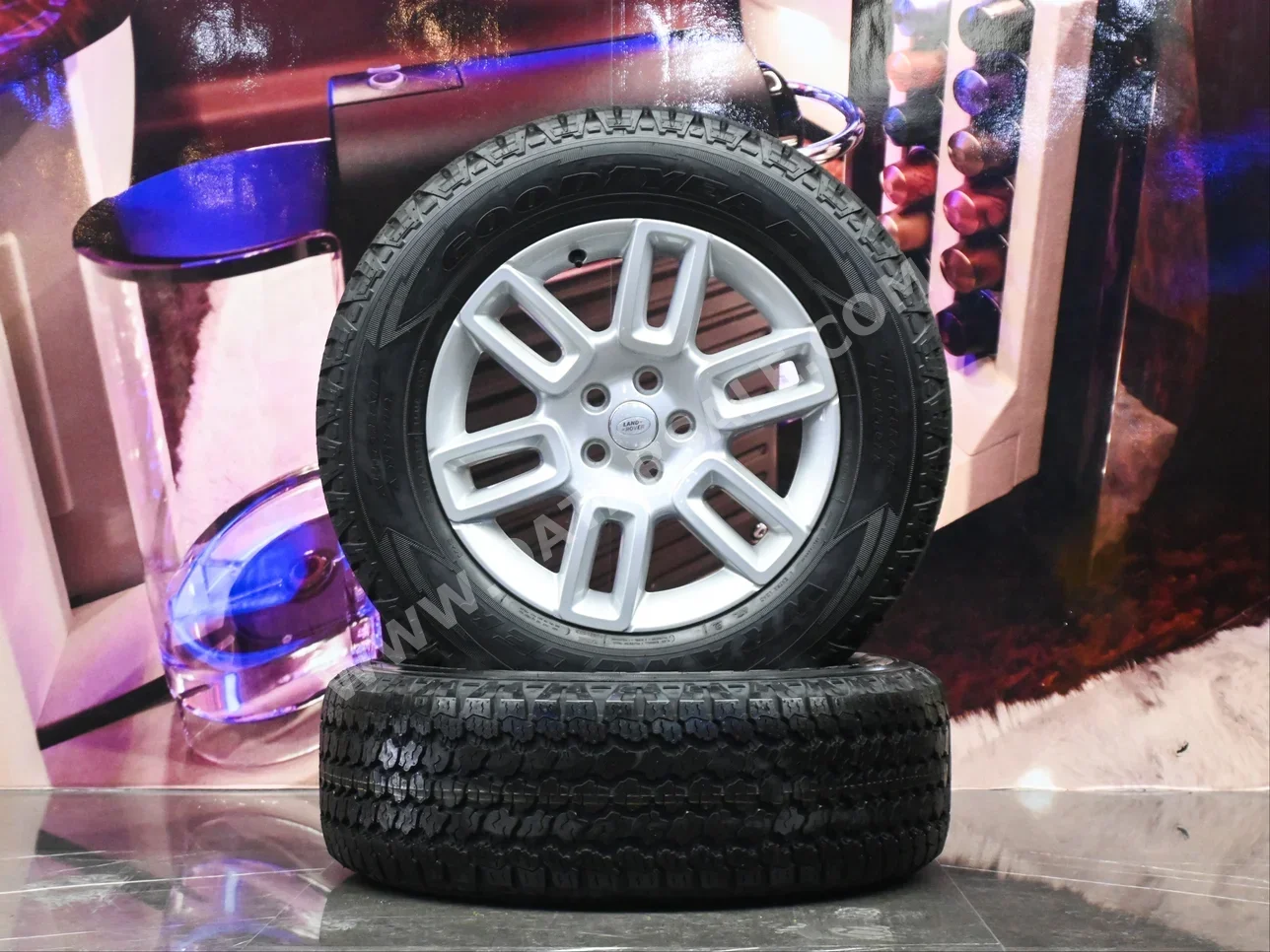Tire & Rims Goodyear Made in Germany /  4 Seasons  Rim Included  255 mm  19"