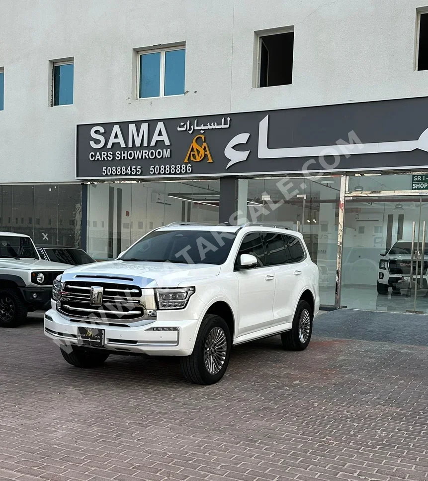 جي دبليو ام  تانك  500  2025  اوتوماتيك  8,000 كم  6 سلندر  دفع رباعي  اس يو في  أبيض  تحت الضمان