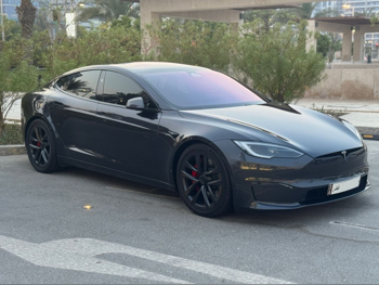 Tesla Model S Plaid 2024 Automatic 14,000 Km 0 Cylinder Four Wheel Drive (4WD) Sedan Gray With Warranty