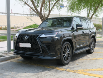 Lexus  LX  600 F Sport  2024  Automatic  30,000 Km  6 Cylinder  Four Wheel Drive (4WD)  SUV  Black  With Warranty