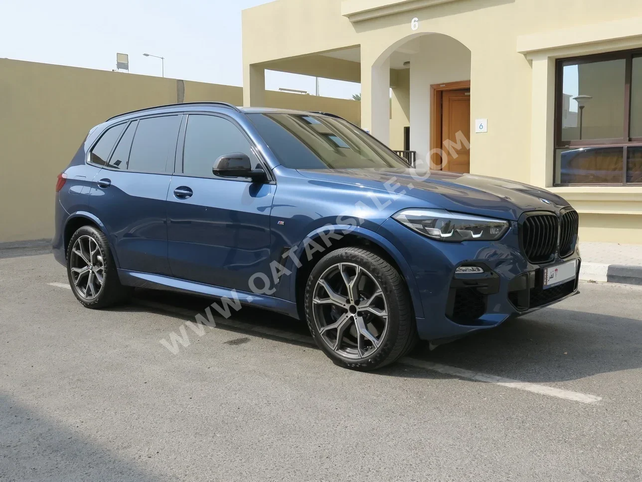 BMW  X-Series  X5 40i  2021  Automatic  56,000 Km  6 Cylinder  Four Wheel Drive (4WD)  SUV  Blue  With Warranty