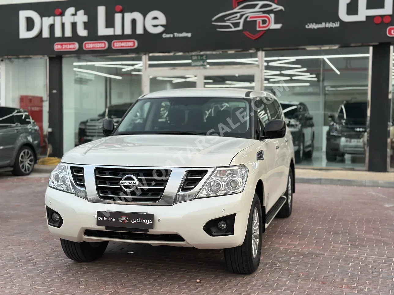 Nissan  Patrol  XE  2018  Automatic  222,940 Km  6 Cylinder  Four Wheel Drive (4WD)  SUV  White