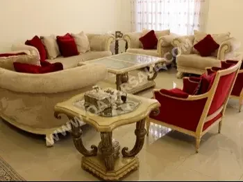 Sofas, Couches & Chairs Sofa Set  - Beige  - With Table  and Side Tables