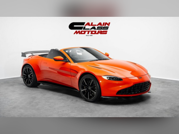 Aston Martin  Vantage  Roadster  2022  Automatic  17,847 Km  8 Cylinder  Rear Wheel Drive (RWD)  Convertible  Orange