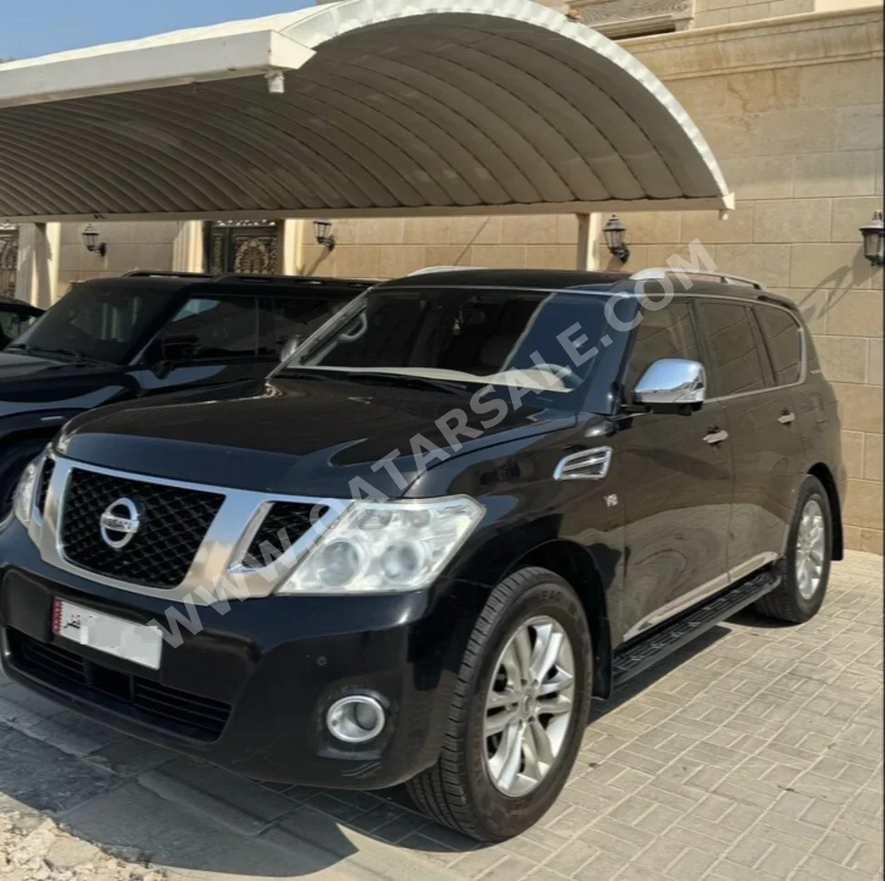 Nissan  Patrol  LE  2012  Automatic  248,000 Km  8 Cylinder  Four Wheel Drive (4WD)  Classic  Black  With Warranty