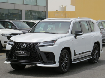 Lexus  LX  600 F Sport  2025  Automatic  2,000 Km  6 Cylinder  Four Wheel Drive (4WD)  SUV  White  With Warranty