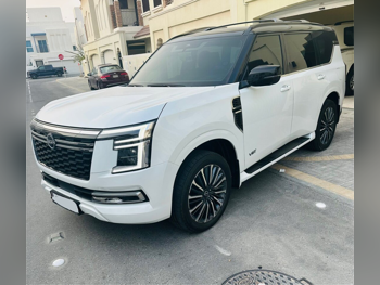 Nissan  Patrol  Platinum turbo  2026  Automatic  3,000 Km  6 Cylinder  Four Wheel Drive (4WD)  SUV  White  With Warranty