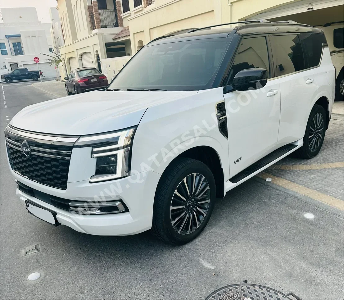 Nissan  Patrol  Platinum turbo  2026  Automatic  3,000 Km  6 Cylinder  Four Wheel Drive (4WD)  SUV  White  With Warranty