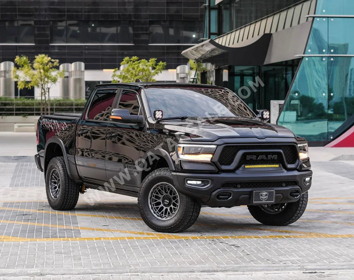 Dodge  Ram  Rebel  2024  Automatic  35,000 Km  8 Cylinder  Four Wheel Drive (4WD)  Pick Up  Black  With Warranty