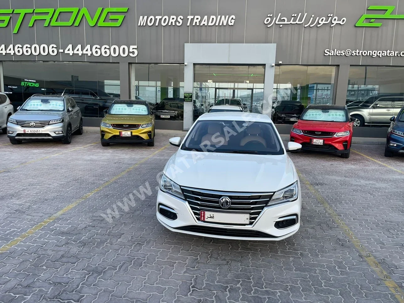 MG  MG5  2022  Automatic  60,000 Km  4 Cylinder  Front Wheel Drive (FWD)  Sedan  White