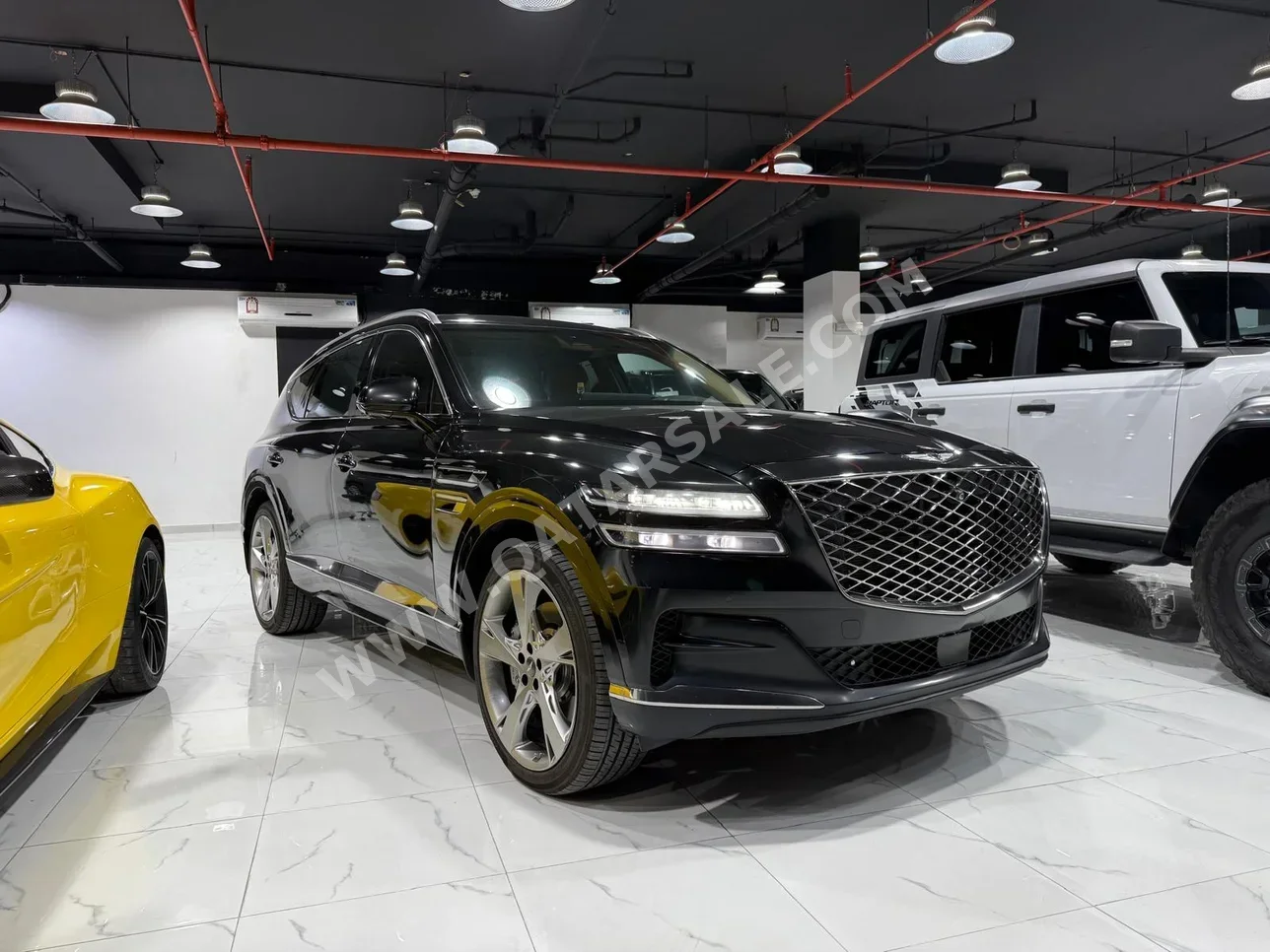 Genesis  G80  2021  Automatic  88,000 Km  6 Cylinder  Rear Wheel Drive (RWD)  Sedan  Black