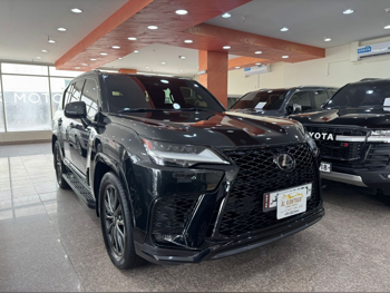 Lexus  LX  600 F Sport  2022  Automatic  90,000 Km  6 Cylinder  Four Wheel Drive (4WD)  SUV  Black  With Warranty