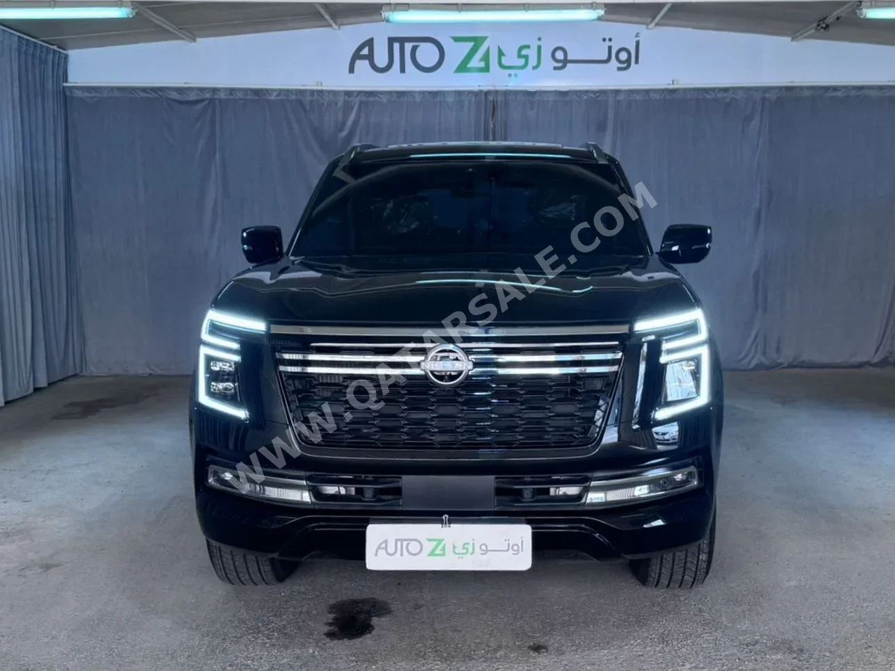 Nissan  Patrol  Platinum  2025  Automatic  4,000 Km  6 Cylinder  Four Wheel Drive (4WD)  SUV  Black  With Warranty