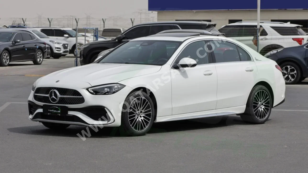 Mercedes-Benz  C-Class  200  2025  Automatic  0 Km  4 Cylinder  Rear Wheel Drive (RWD)  Sedan  White
