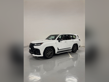 Lexus  LX  600 F Sport  2024  Automatic  54,000 Km  6 Cylinder  All Wheel Drive (AWD)  SUV  White  With Warranty