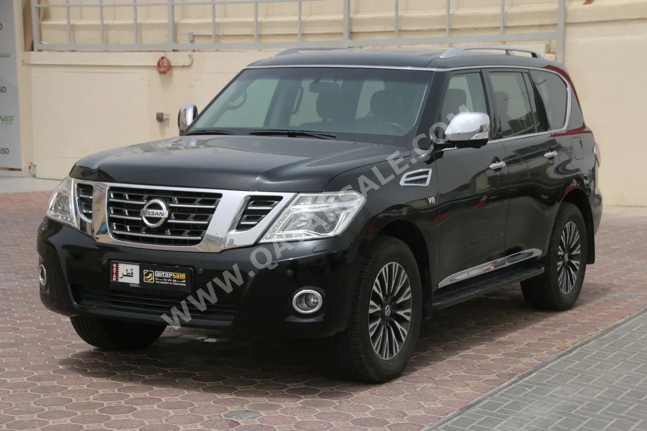 Nissan  Patrol  Platinum  2016  Automatic  137,000 Km  8 Cylinder  Four Wheel Drive (4WD)  SUV  Black