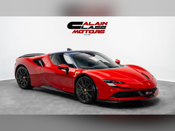 فيراري  اس اف 90 سترادل  تايلور ميد  2022  اوتوماتيك  2,957 كم  8 سلندر  دفع كلي مستمر  كوبيه \ سبورت  أحمر وازرق