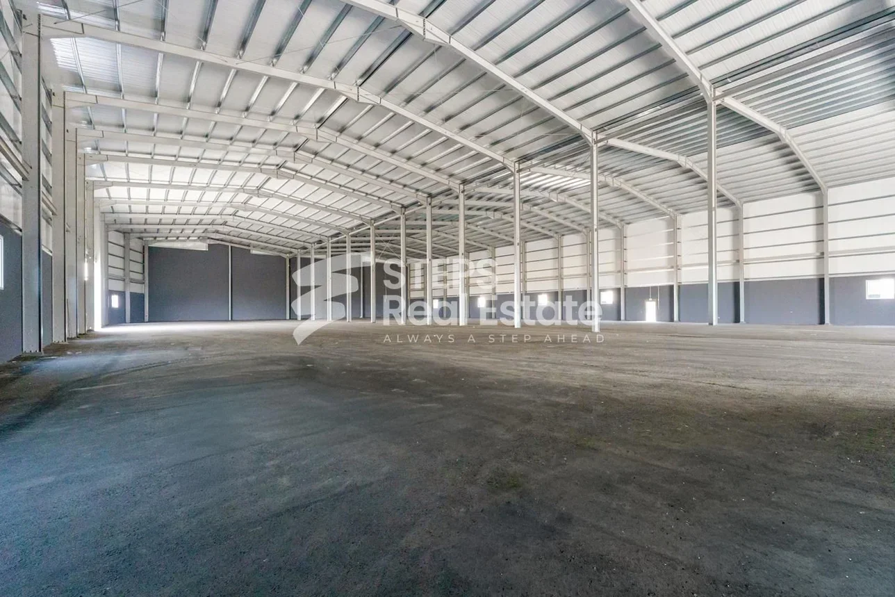 Warehouses & Stores - Al Wakrah  - Barkit Al Awamer  -Area Size: 8000 Square Meter
