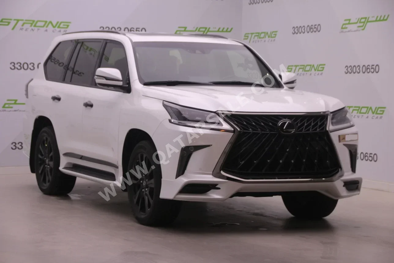 Lexus  LX  570 S Black Edition  2020  Automatic  66,000 Km  8 Cylinder  Four Wheel Drive (4WD)  SUV  Pearl
