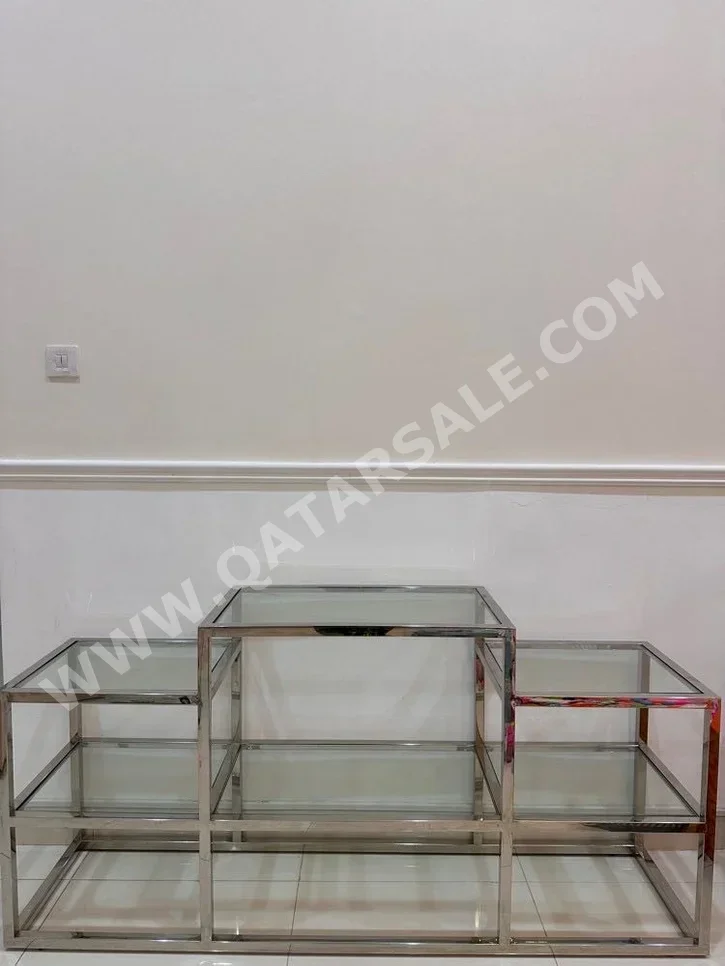 Tables & Sideboards - Glass  - Transparent