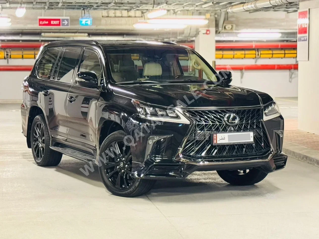 Lexus  LX  570 S Black Edition  2019  Automatic  143,000 Km  8 Cylinder  Four Wheel Drive (4WD)  SUV  Black