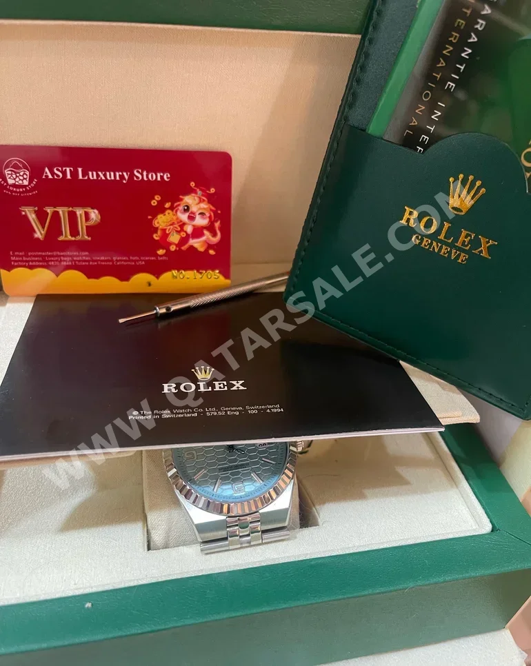 Watches - Rolex  - Analogue Watches  - Silver  - Unisex Watches