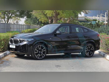 BMW  X-Series  X6 M40i  2025  Automatic  15 Km  6 Cylinder  All Wheel Drive (AWD)  SUV  Black  With Warranty