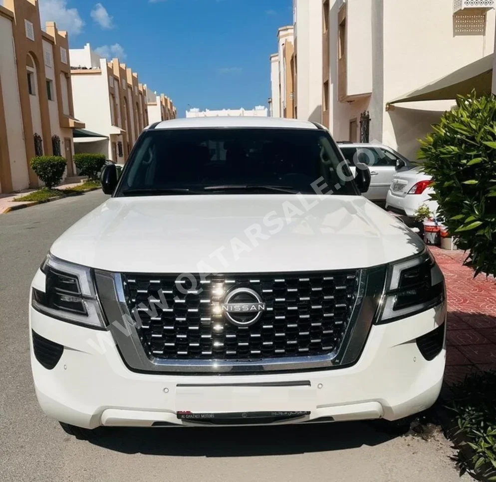 Nissan  Patrol  XE  2023  Automatic  42,000 Km  6 Cylinder  Four Wheel Drive (4WD)  SUV  White