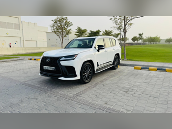 لكزس  ال اكس  600 اف سبورت  2024  اوتوماتيك  3,500 كم  6 سلندر  دفع رباعي  اس يو في  أبيض  تحت الضمان
