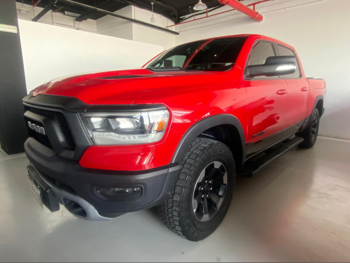Dodge  Ram  Rebel  2019  Automatic  119,000 Km  8 Cylinder  Four Wheel Drive (4WD)  Pick Up  Red  With Warranty