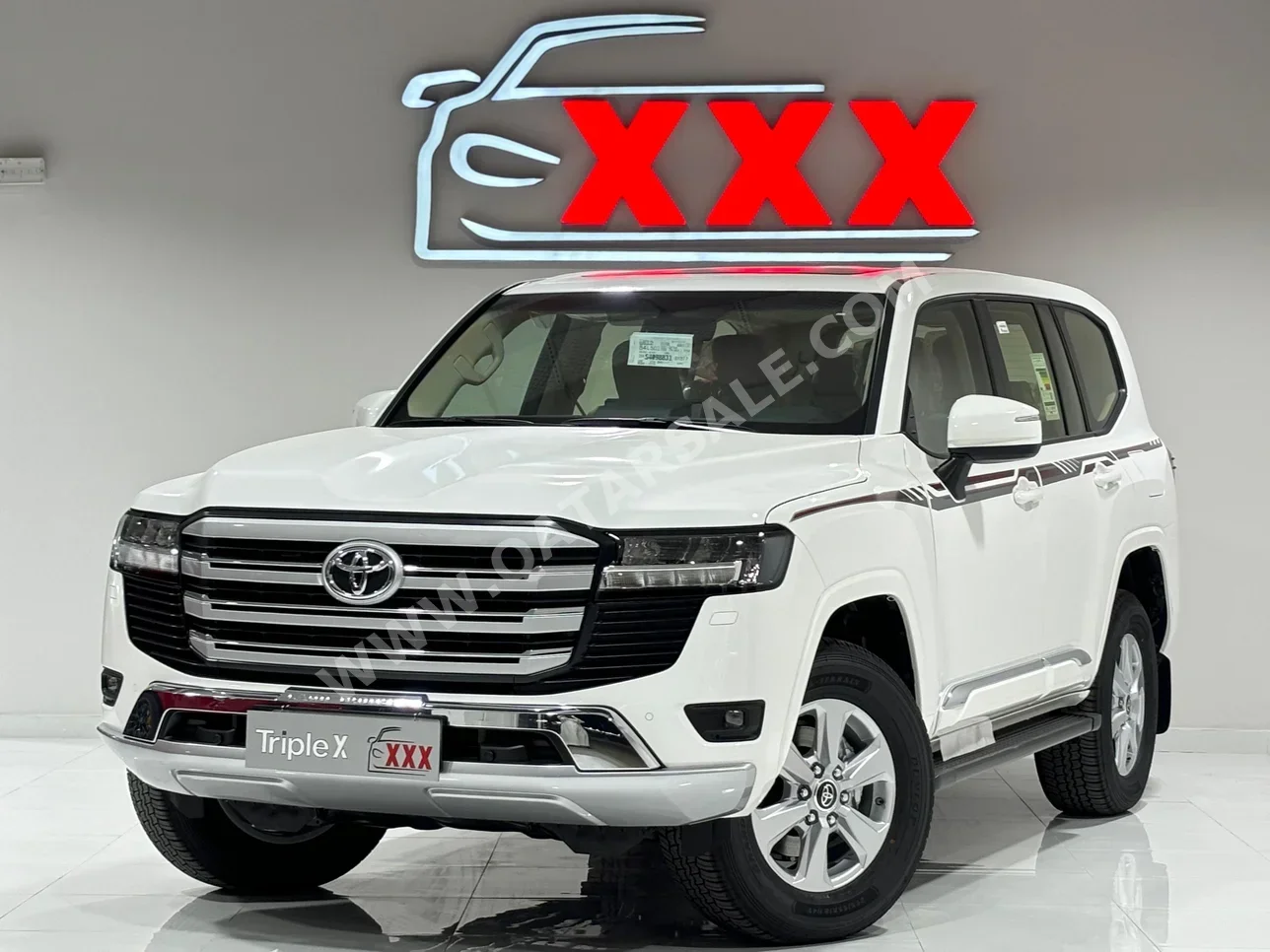 Toyota  Land Cruiser  GXR  2025  Automatic  0 Km  6 Cylinder  Four Wheel Drive (4WD)  SUV  White  With Warranty