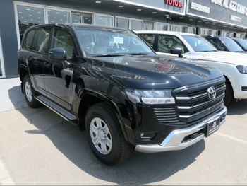 Toyota  Land Cruiser  GX  2025  Automatic  0 Km  6 Cylinder  Four Wheel Drive (4WD)  SUV  Black  With Warranty