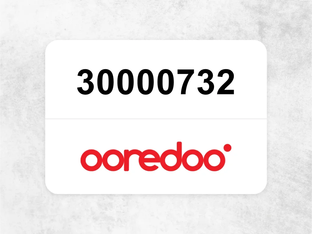 Ooredoo Mobile Phone  30000732