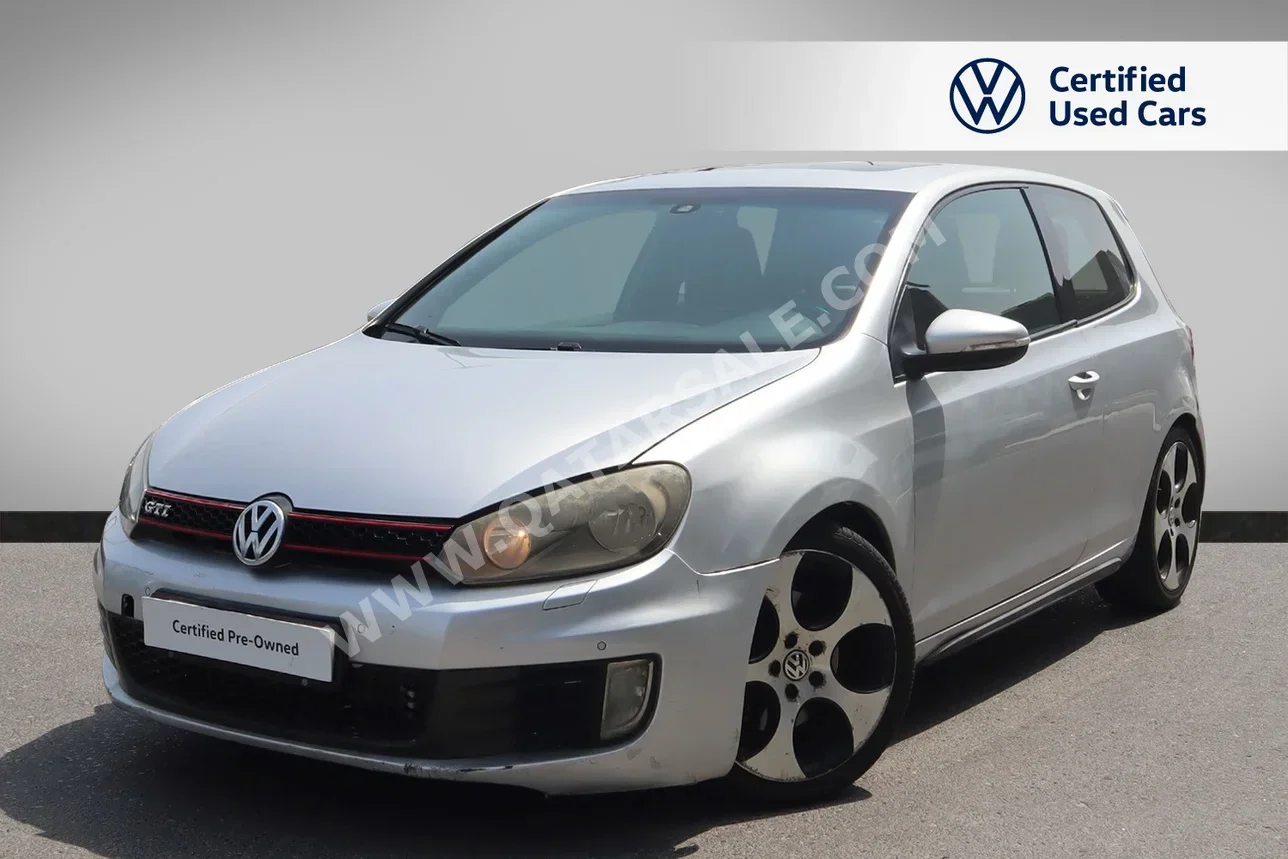 Volkswagen  Golf  GTI  2010  Automatic  188,500 Km  4 Cylinder  Front Wheel Drive (FWD)  Hatchback  Silver