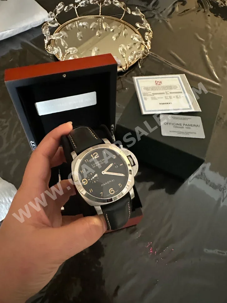 Watches - Panerai  - Analogue Watches  - Black  - Men Watches