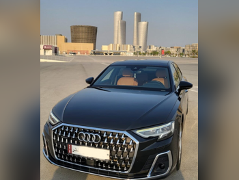 Audi  A8L  6 Cylinder  Sedan  Black  2024