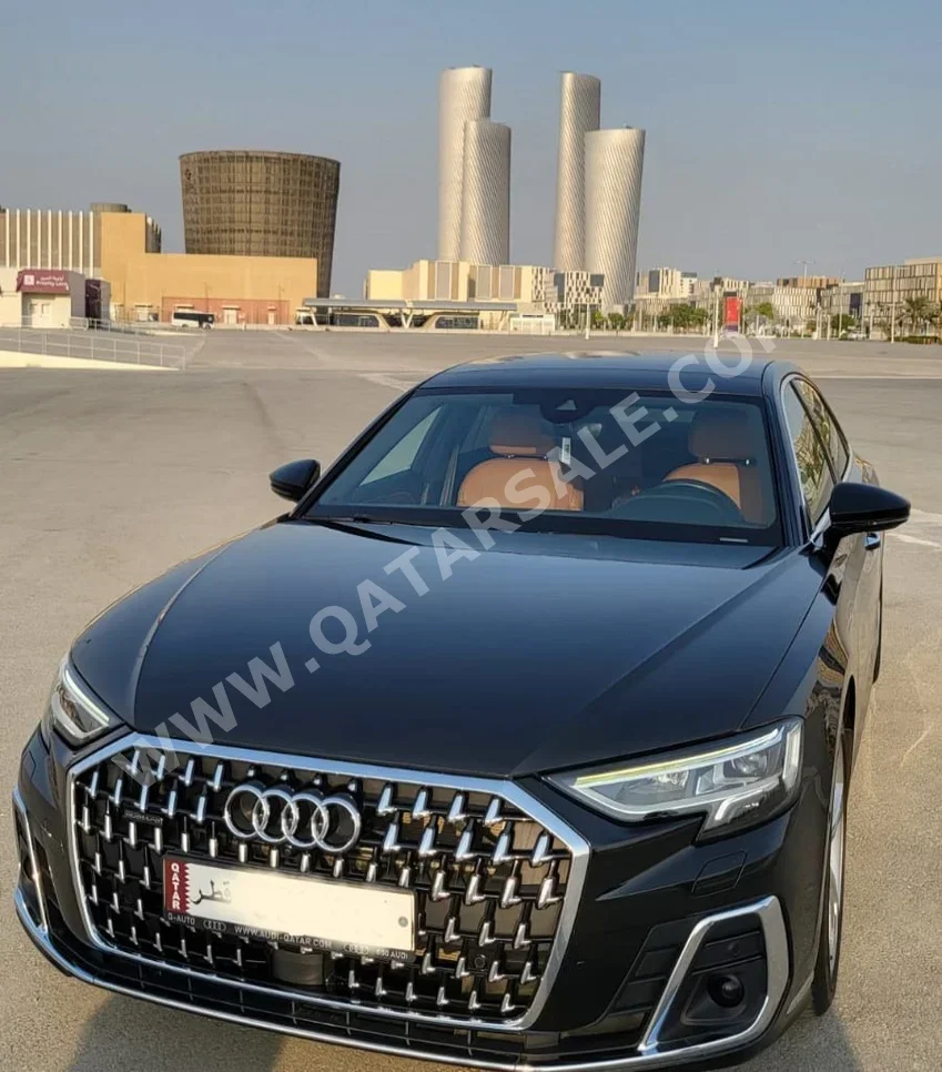 Audi  A8L  6 Cylinder  Sedan  Black  2024
