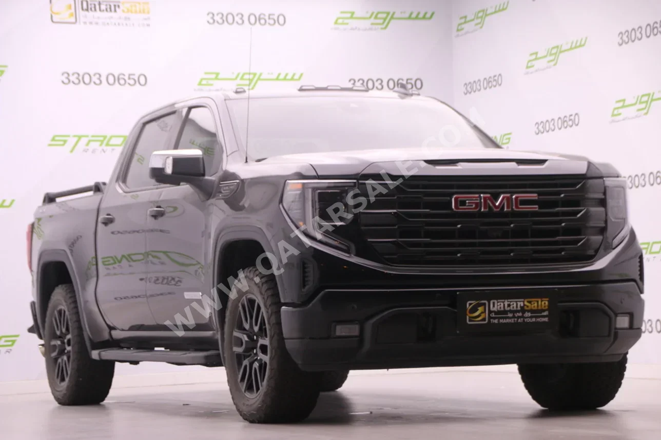 GMC  Sierra  Elevation  2024  Automatic  19,000 Km  8 Cylinder  Four Wheel Drive (4WD)  Pick Up  Black  With Warranty