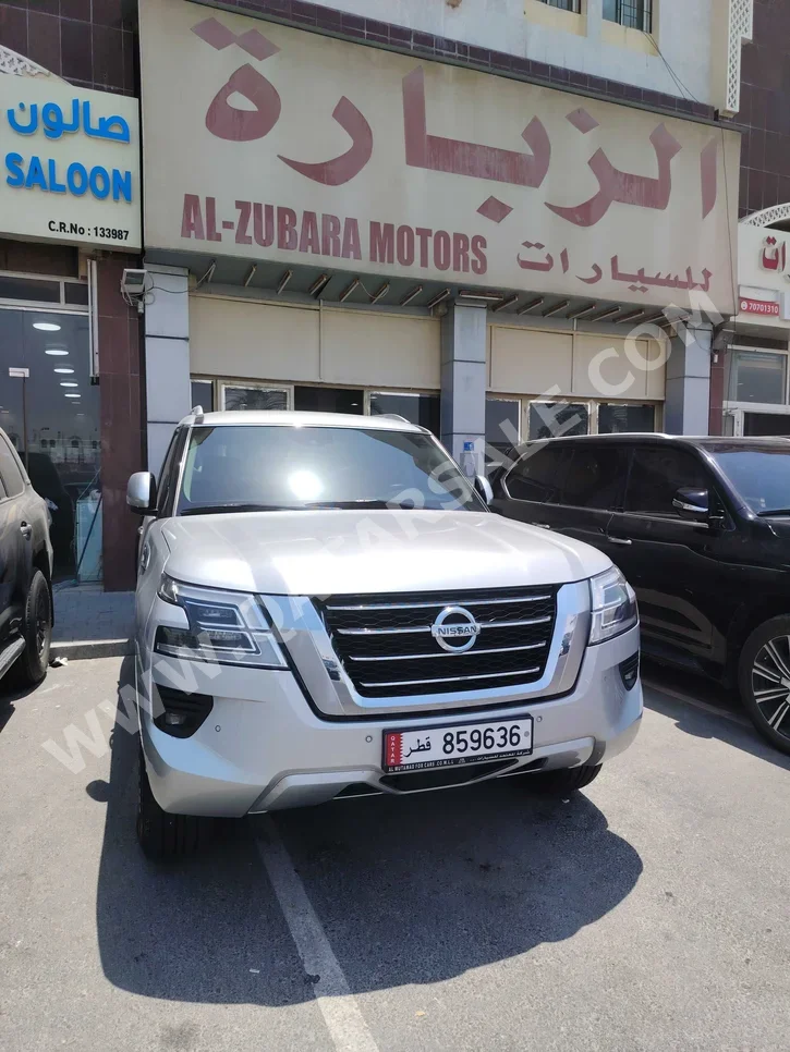 Nissan  Patrol  Titanium  2021  Automatic  37,000 Km  6 Cylinder  Four Wheel Drive (4WD)  SUV  Silver