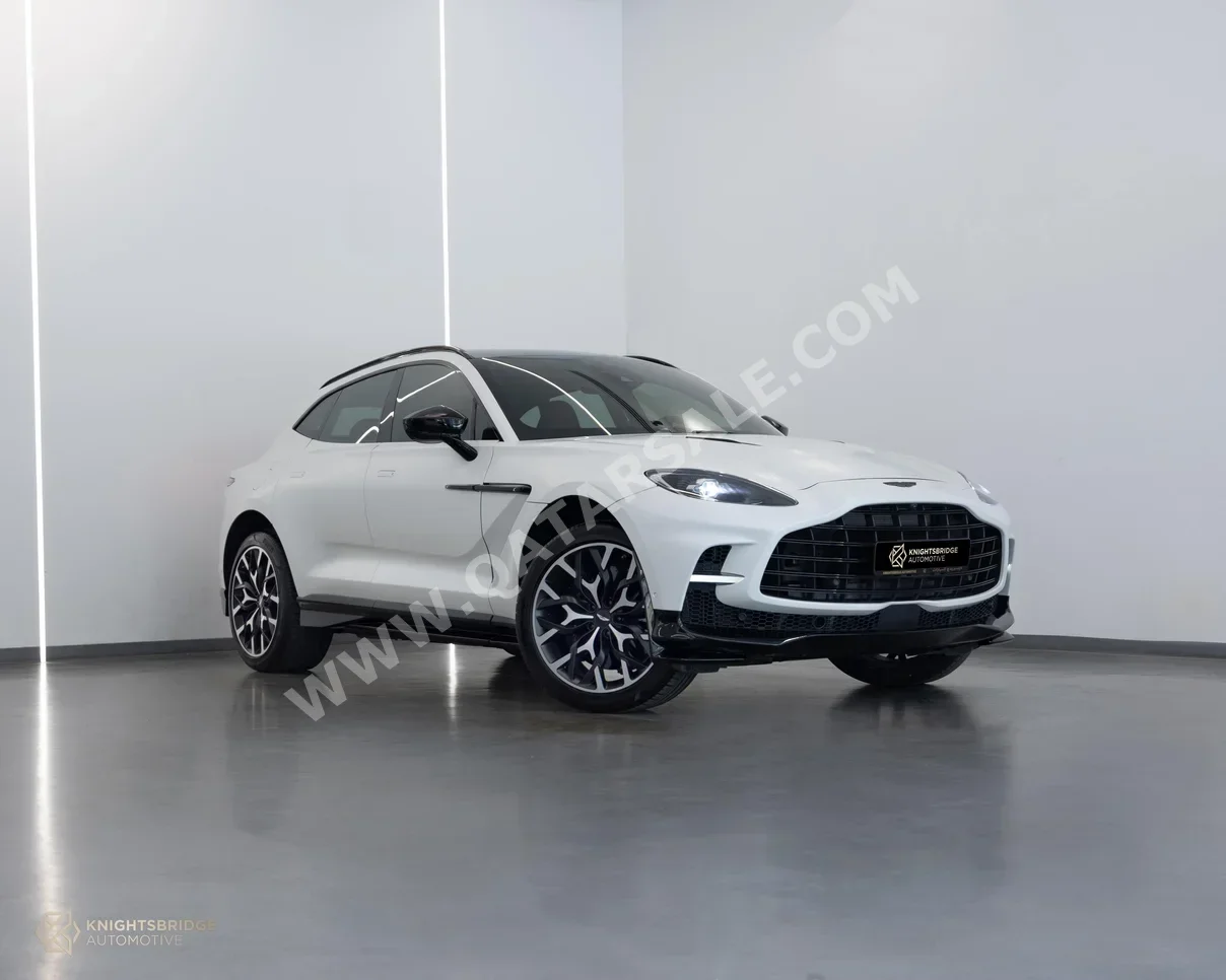 Aston Martin  DB  X  2023  Automatic  8,900 Km  8 Cylinder  All Wheel Drive (AWD)  SUV  White  With Warranty