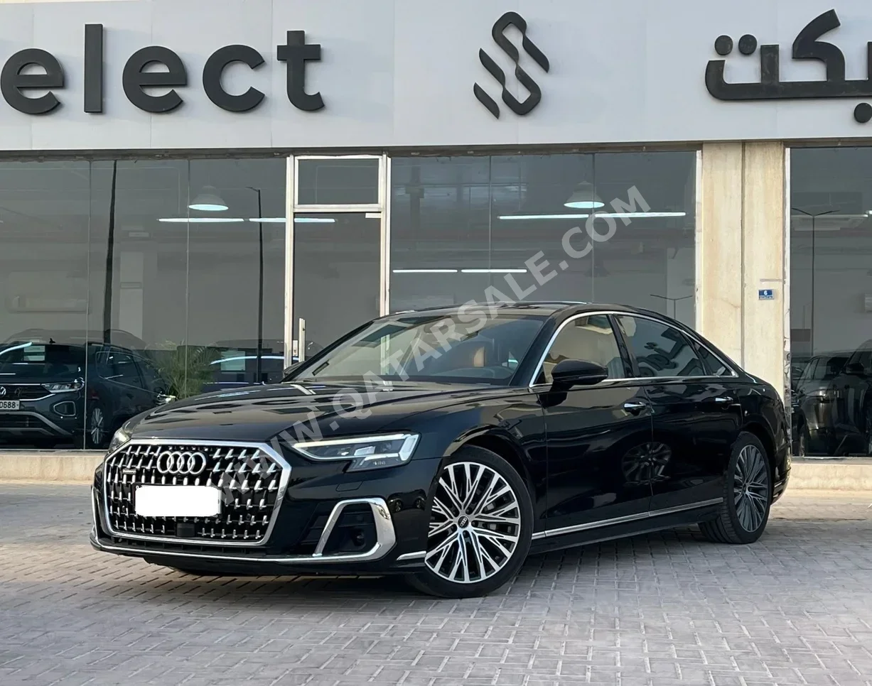 اودي  أي 8  3.0  2023  اوتوماتيك  32,560 كم  6 سلندر  دفع كلي مستمر  سيدان  أسود  تحت الضمان