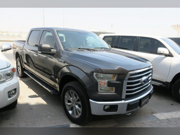 فورد  أف  150  2015  اوتوماتيك  205,000 كم  8 سلندر  دفع رباعي  بيكب  رمادي