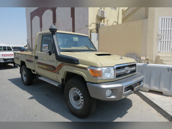 Toyota  Land Cruiser  LX  2023  Manual  52,000 Km  6 Cylinder  Four Wheel Drive (4WD)  Pick Up  Beige  With Warranty