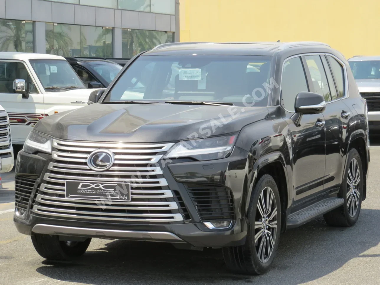 Lexus  LX  600 Luxury  2023  Automatic  78,000 Km  6 Cylinder  Four Wheel Drive (4WD)  SUV  Black  With Warranty