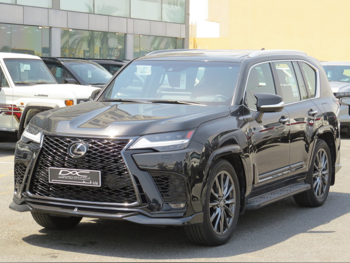 Lexus  LX  600 F Sport  2024  Automatic  38,000 Km  6 Cylinder  Four Wheel Drive (4WD)  SUV  Black  With Warranty