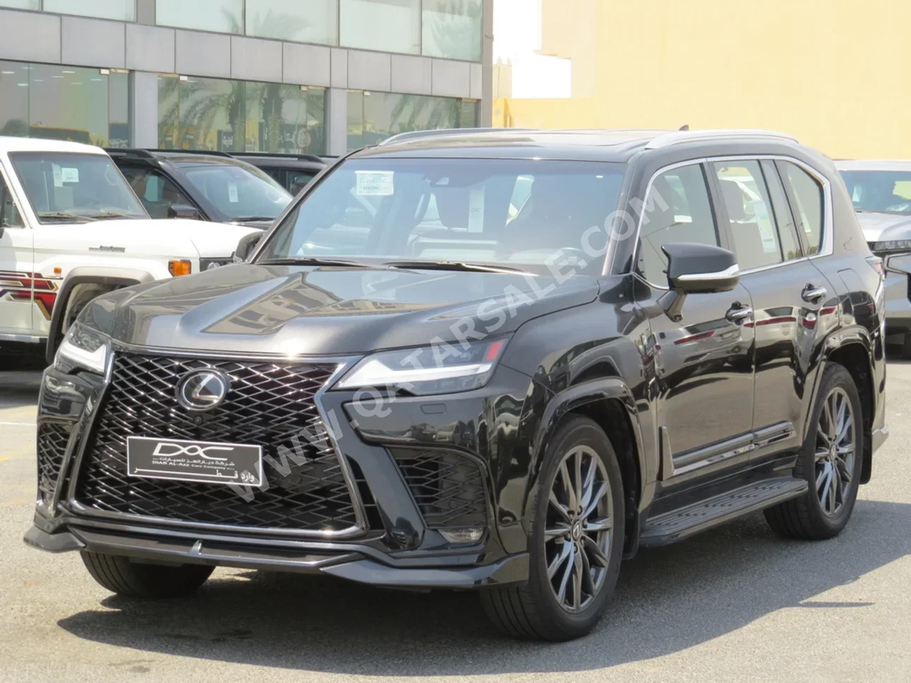 Lexus  LX  600 F Sport  2024  Automatic  38,000 Km  6 Cylinder  Four Wheel Drive (4WD)  SUV  Black  With Warranty