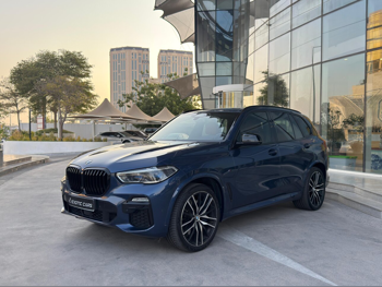 BMW  X-Series  X5 M50i  2022  Automatic  99,000 Km  8 Cylinder  Four Wheel Drive (4WD)  SUV  Blue  With Warranty